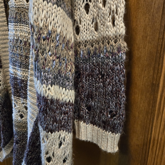 Maurices Brown and Cream Knit Sweater - Picture 9 of 13